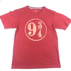 Harry Potter mens 9 3/4 t shirt size large